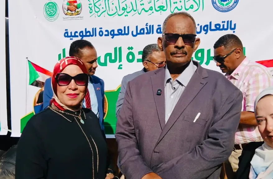 رئيس لجنة الامل للعودة الطوعية السودانية يشيد بدعم مصر ويؤكد تقدم جهود إعادة الإعمار في السودان
