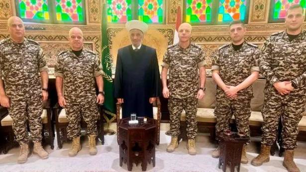 المفتي دريان استقبل اللواء لاوندس مهنّئاً بعيد الأضحى