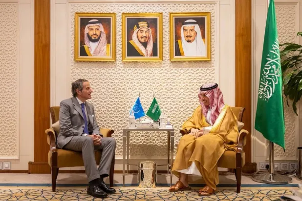 Faisal bin Farhan, Grossi Discuss Nuclear Non-proliferation