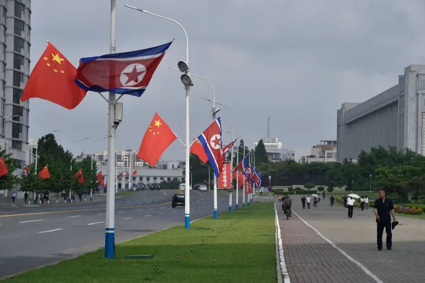 China’s Xi Lands in North Korea for Rare Visit