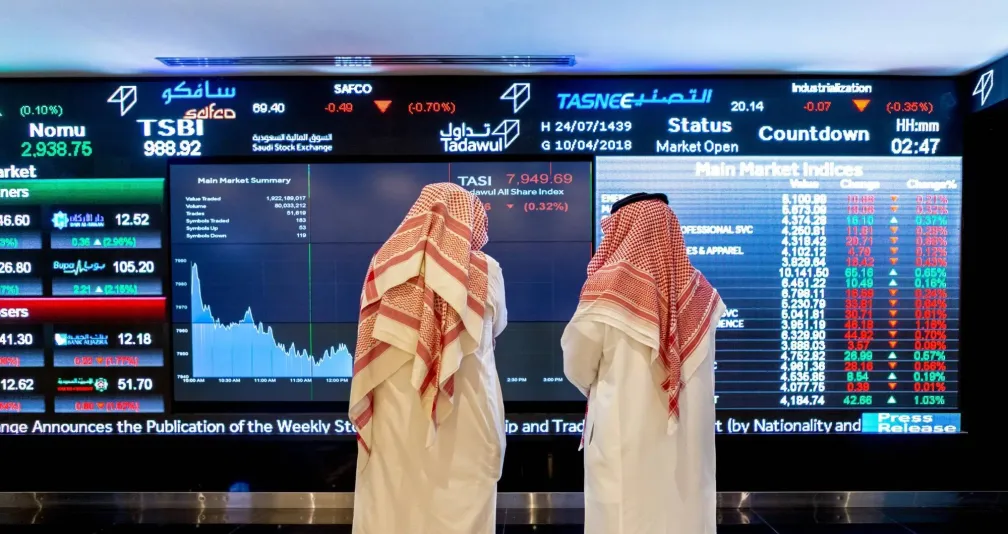 مؤشر السوق السعودية يغلق باللون الأخضر مستفيداً من مكاسب النفط والاتصالات