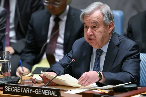UN Chief Warns of Risk of Return to ‘Full War’ in Middle East