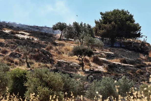 Israeli Settlers Impeded Firefighting Near West Bank Village, Palestinians Say