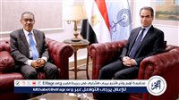 المسلماني يستقبل ضياء رشوان قبيل ظهوره في برنامج «من ماسبيرو»