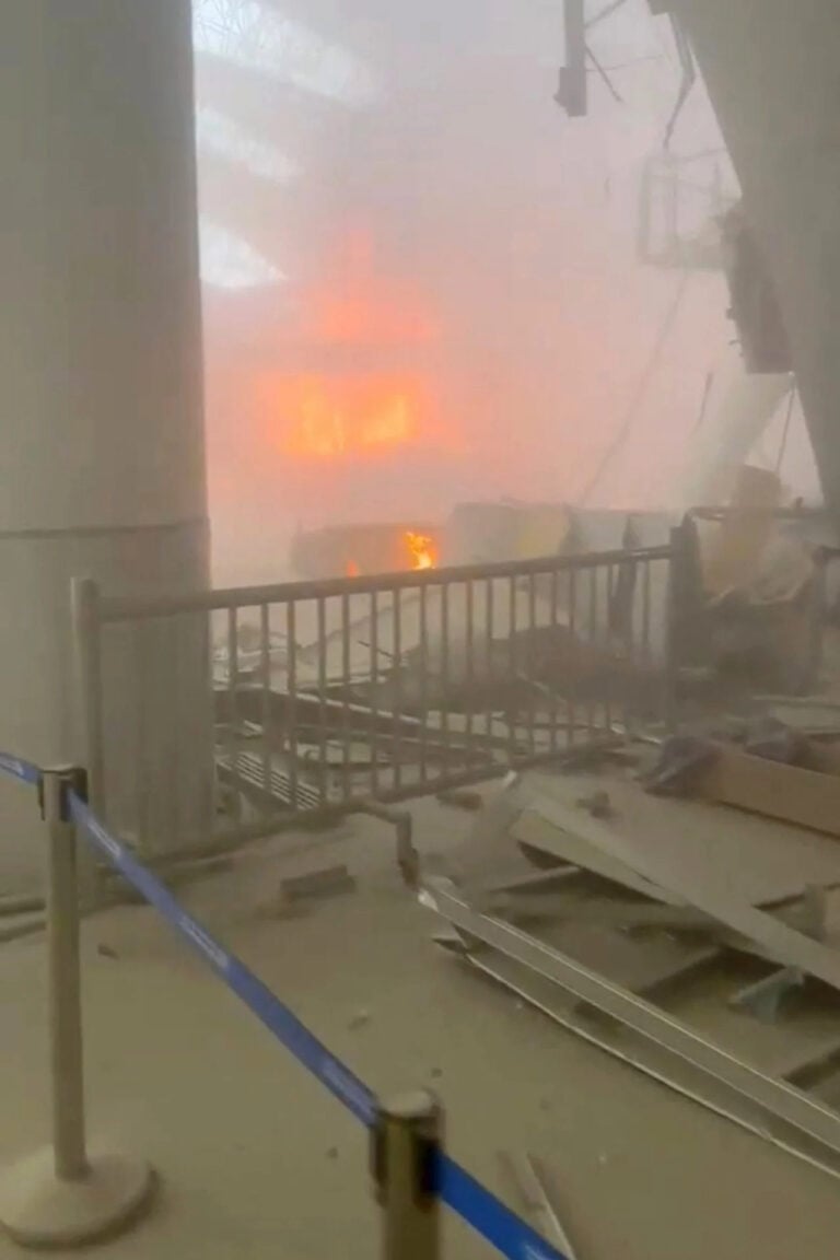 Video: Footage documents extent of damage at Kuwait Airport