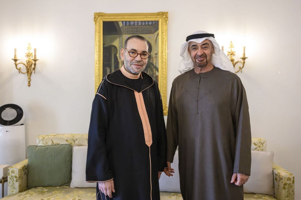 رئيس الدولة والملك محمد السادس يبحثان العلاقات الأخوية ومختلف جوانب التعاون والعمل المشترك