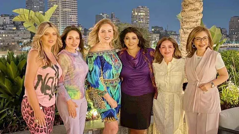ليلى ولميس وإيناس وبوسي.. أبرز الحضور في عيد ميلاد هالة صدقي
