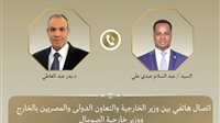 وزير الخارجية ونظيره الصومالي يبحثان تطورات الأوضاع بالصومال