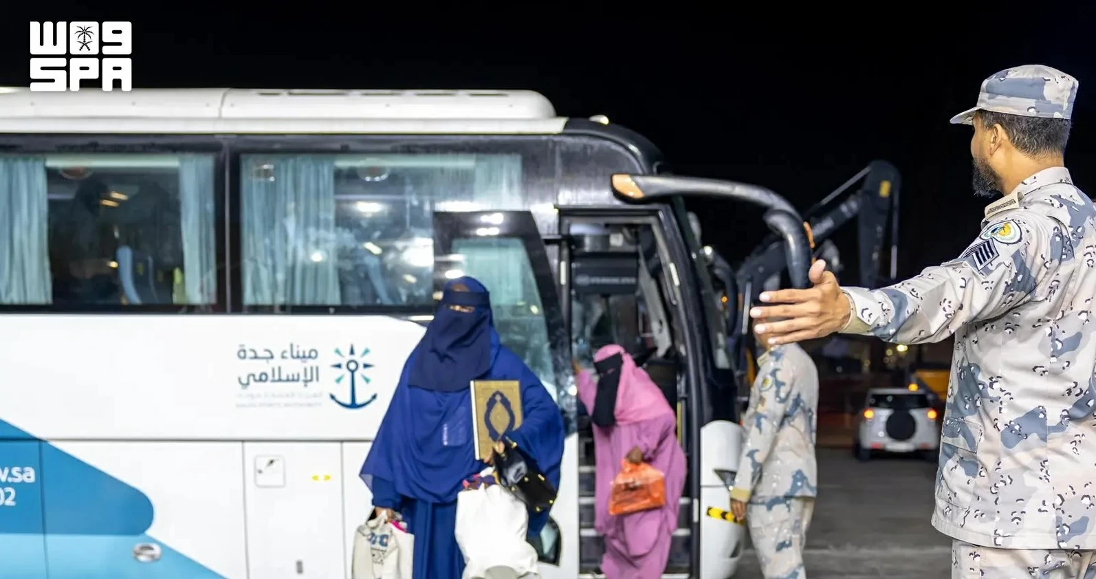 «حرس الحدود» تواصل جهودها لتسهيل مغادرة ضيوف الرحمن