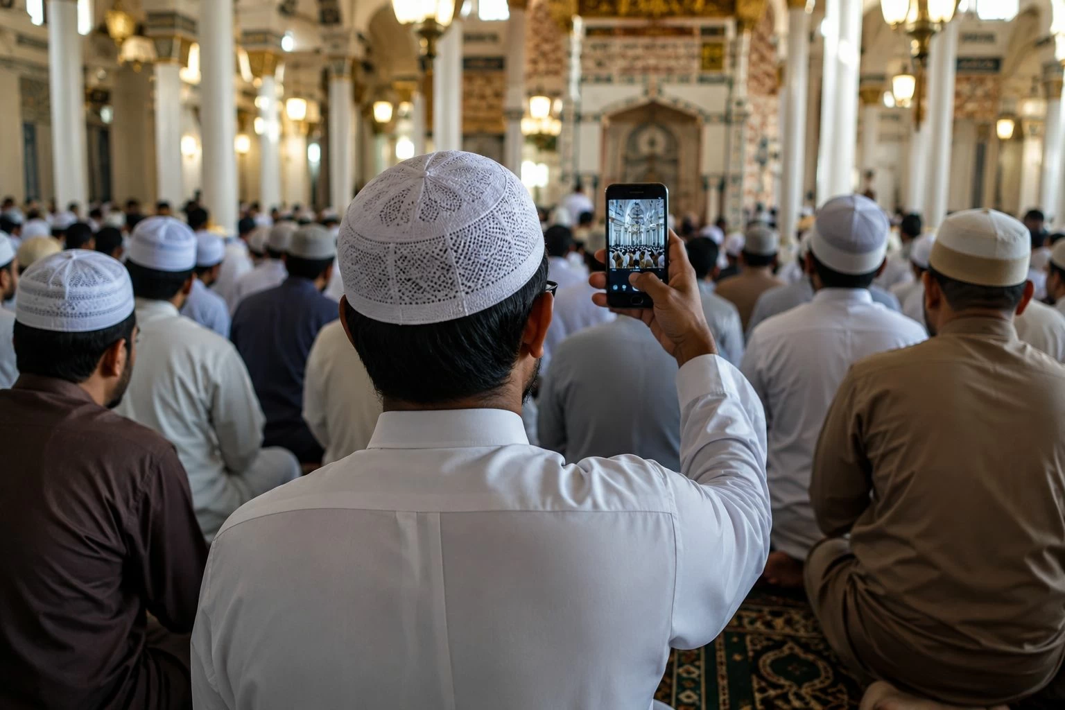 العبادات في مرمى «العدسات»!