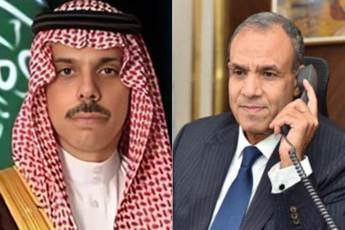 Saudi, Egyptian FMs underscore efforts for regional de-escalation in phone call