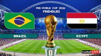 شاهد بدووووون تقطيع 🏆 ⚽ مصر ضد البرازيل الودية حصريآ في كأس العالم جودة فائقة 4k 🔥 ⚽