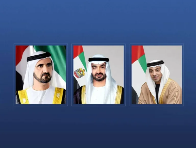 UAE President, VPs congratulate Prime Minister of Denmark on re-election