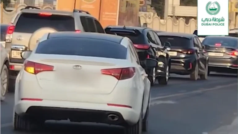 Dubai Police: 4,504 hard shoulder violations have been recorded since the start of the year