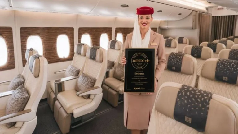 Emirates crowned ‘Best Overall Airline in the Middle East’ at 2026 APEX Awards