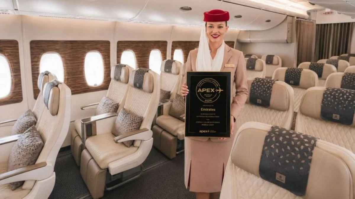 Emirates crowned ‘Best Overall Airline in the Middle East’ at 2026 APEX Awards
