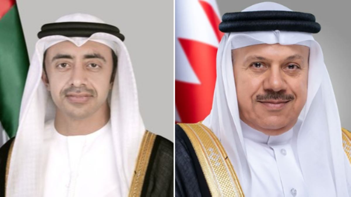 Foreign Ministers of UAE and Bahrain discuss regional developments