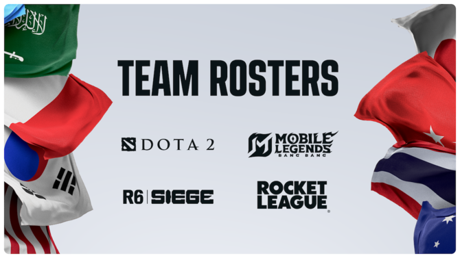 Esports Nations Cup 2026 reveals latest rosters for 4 top titles