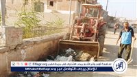 حملات مكثفة للنظافة العامة ورفع الإشغالات وتحسين المظهر الحضاري بمركزي سنورس وإطسا