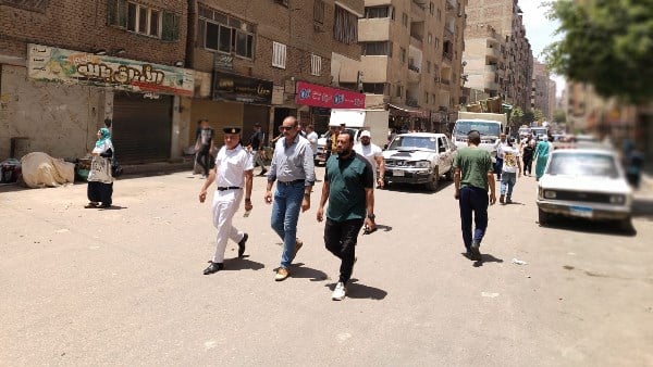 لإعادة الانضباط.. رفع 123 حالة إشغال من شارع الدكتور لاشين في الهرم