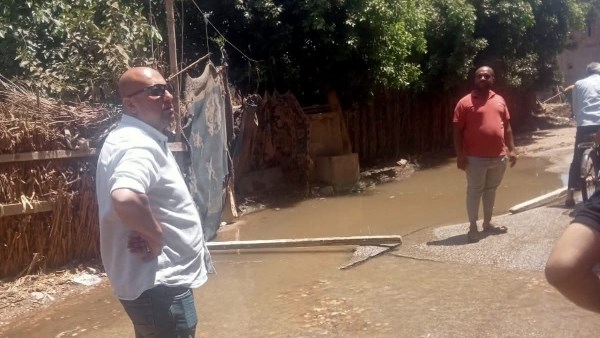 عطل مفاجئ بخط المياه بشبين الكوم وانقطاعها عن عدة مناطق بعاصمة المنوفية