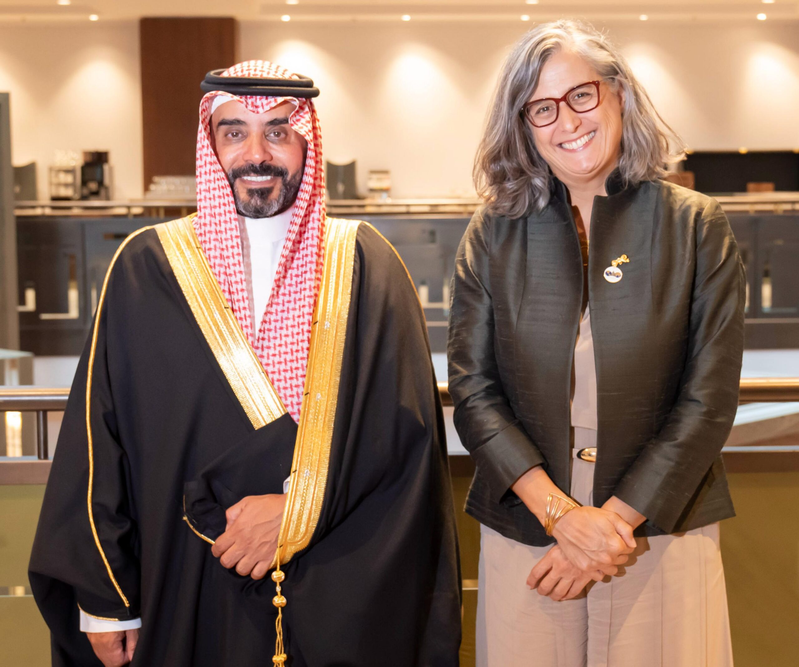 الحربي يبحث مع المديرة التنفيذية لبرنامج الأمم المتحدة للمستوطنات البشرية تعزيز استراتيجيات التعاون في الإسكان والتنمية الحضرية المستدامة