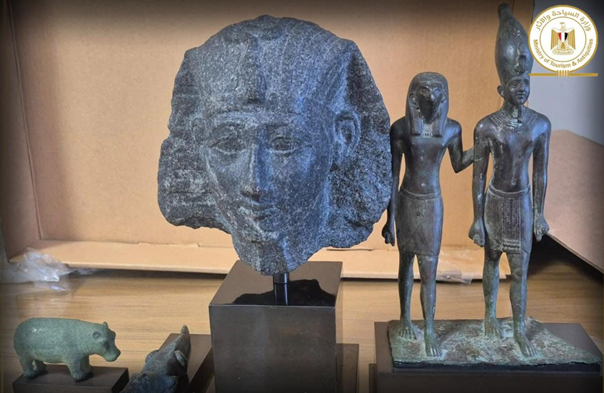 Egypt recovers four artifacts from the the US
