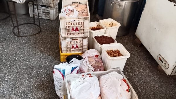 ضبط 240 كيلو لحوم ودواجن غير صالحة للاستهلاك الآدمي بمطعم شهير في القليوبية