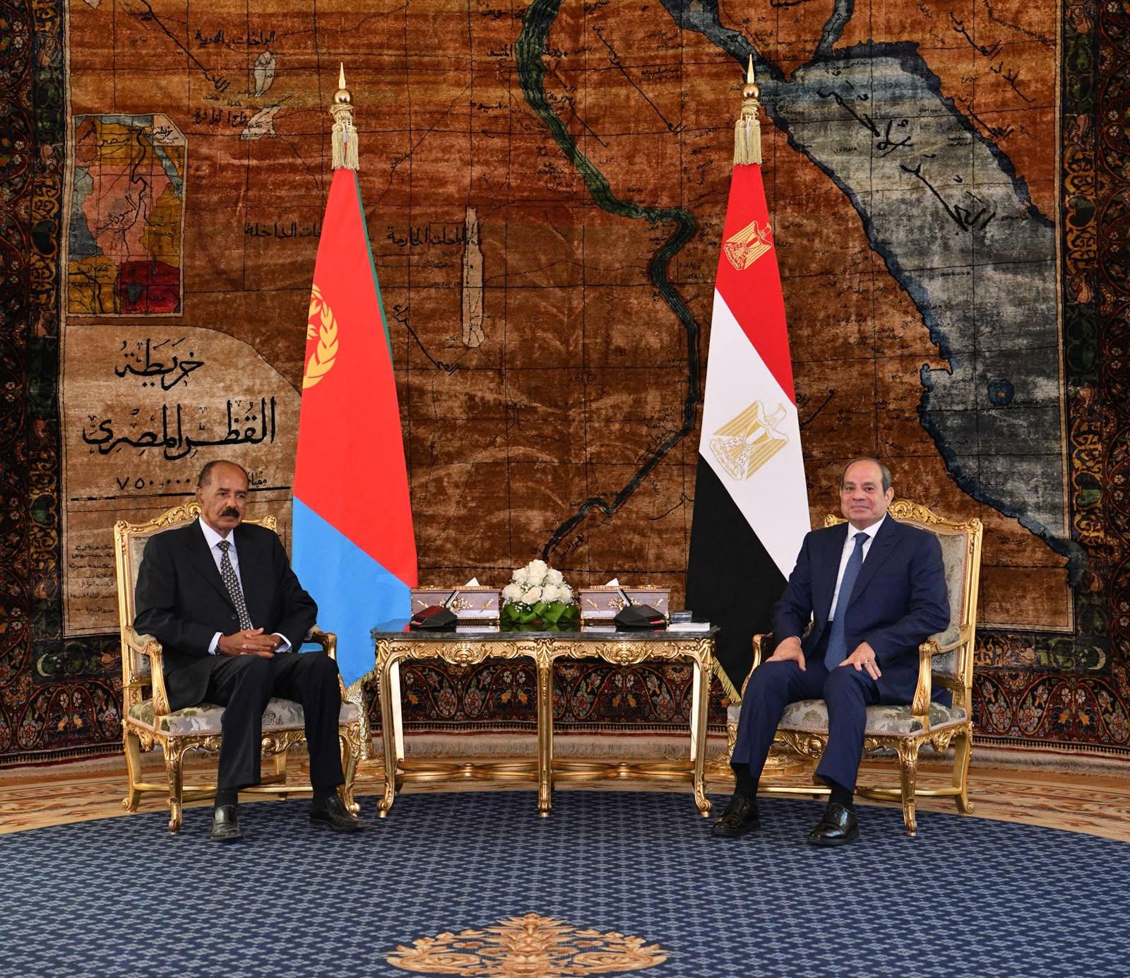 Al-Sisi, Afwerki discuss Red Sea security, Sudan crisis, and Horn of Africa developments