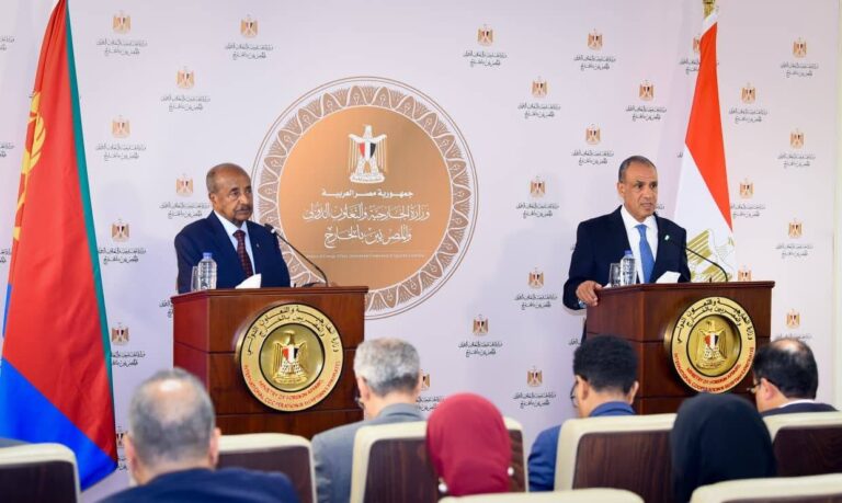 Egypt, Eritrea say Red Sea security is exclusive responsibility of littoral states