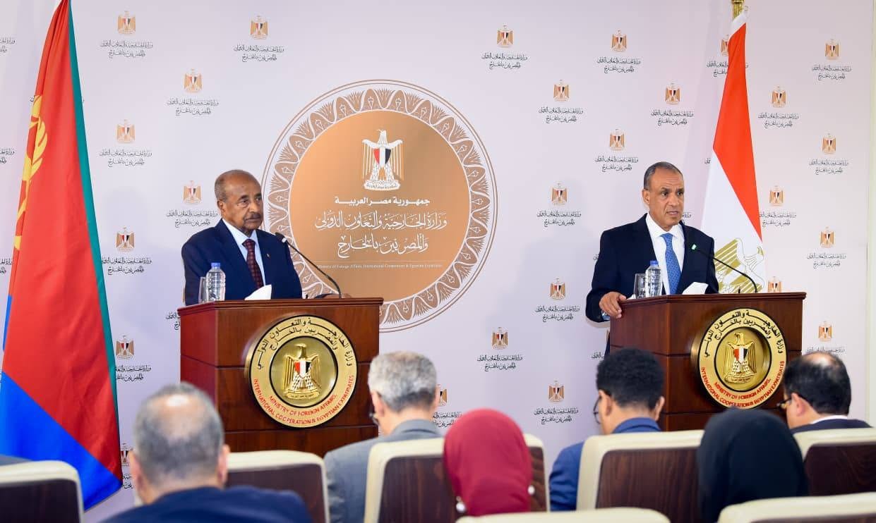 Egypt, Eritrea say Red Sea security is exclusive responsibility of littoral states