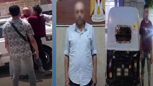 القبض على سائقى سيارة أجرة وتوكتوك تعديا على بعضهما بالضرب في عين شمس