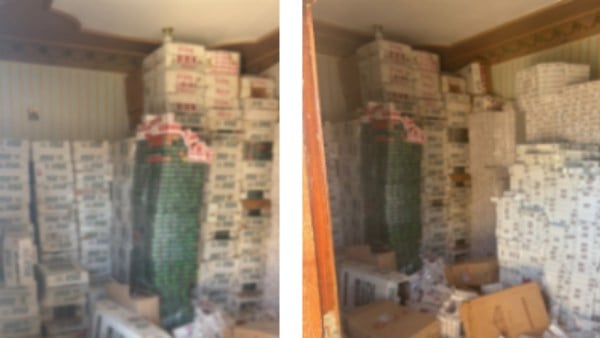 ضبط 65 ألف عبوة سجائر مهربة جمركيا بالإسكندرية ومطروح