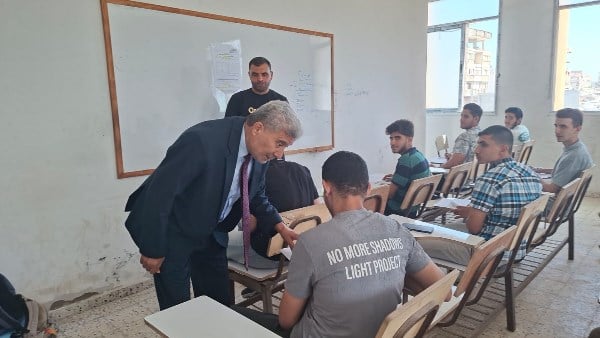وفد من القضاة الشرعيين يزور المعاهد الأزهرية بغزة لبحث سبل التعافي من الحرب