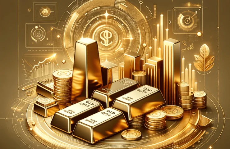 هبوط سعر اوقية الذهب إلى 4445.51 دولار