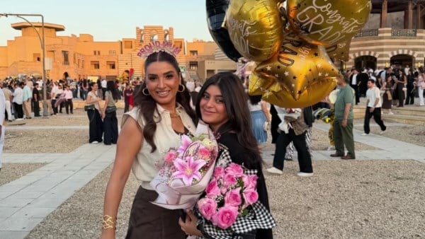 روجينا تحتفل بتخرج ابنتها عبر إنستجرام