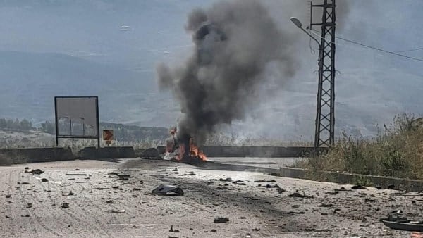 الصحة اللبنانية: استشهاد سيدتين وإصابة 22 شخصًا في غارة إسرائيلية على الجنوب