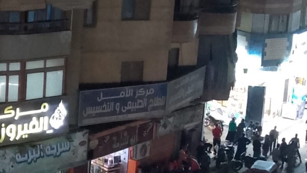 إخلاء برج سكني آيل للسقوط في الجيزة
