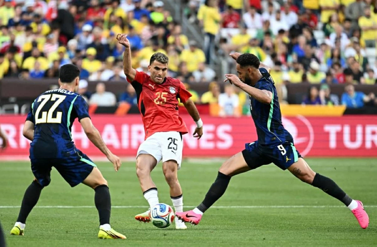 مصر تخسر ودياً أمام البرازيل