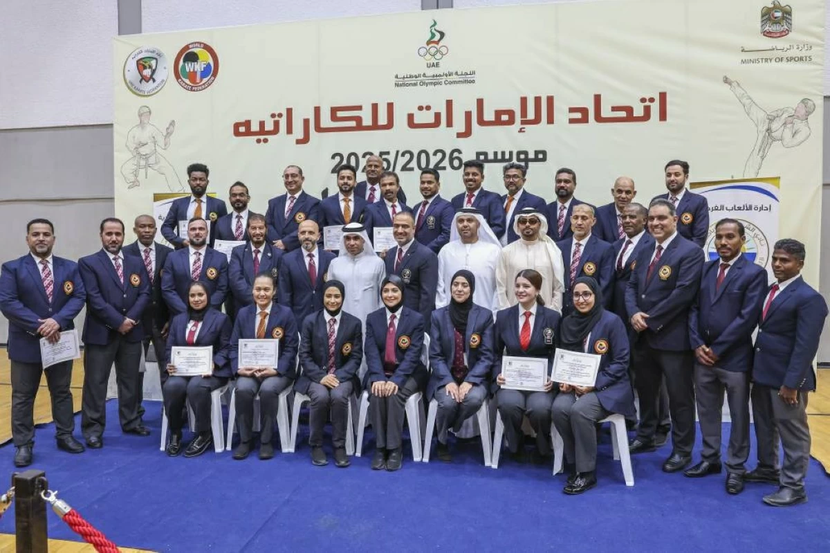 جابر الزعابي: التحكيم الإماراتي في الكاراتيه بلغ العالمية