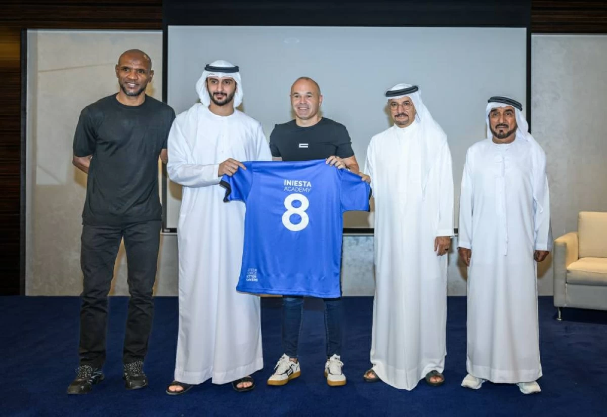 إنييستا يستثمر في الرياضة ويطلق أكاديميته في دبي