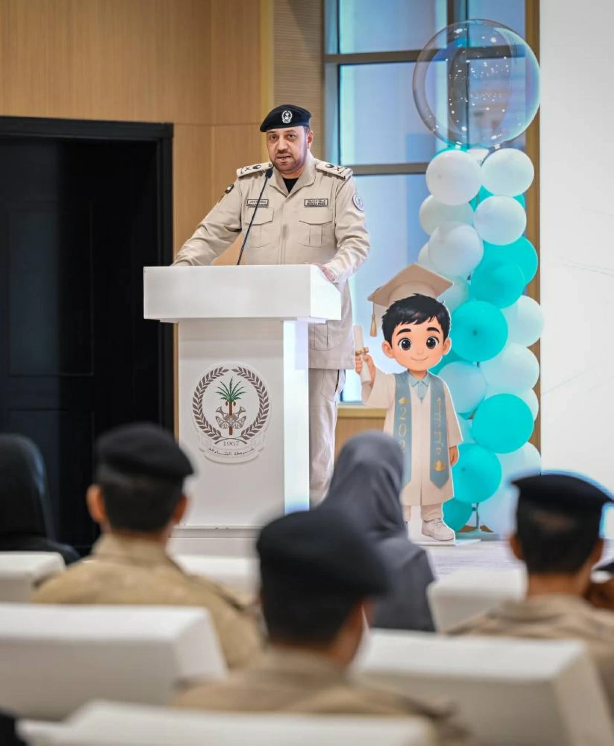 تخريج الفوج الأول في حضانة الشرطي الصغير