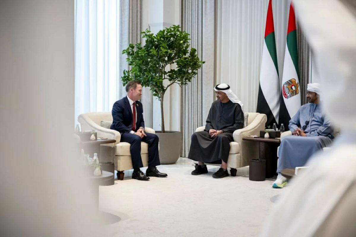 محمد بن زايد يبحث مع المندوب الأمريكي لدى الأمم المتحدة تطورات المنطقة