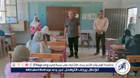 وكيل التعليم بأسيوط يتابع امتحانات الشهادة الاعدادية بقرية أولاد الياس بصدفا
