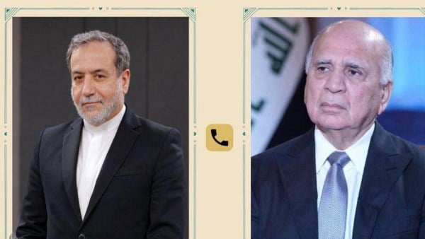وزيرا خارجية العراق وإيران يؤكدان أهمية تكثيف الجهود الدبلوماسية لخفض التوتر