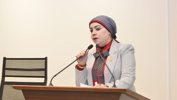 نائبة تدين اقتحام المسجد الأقصى : انتهاك للقانون الدولي