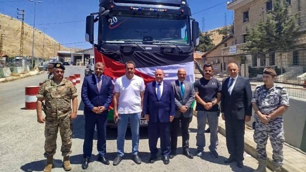 وصول مساعدات أردنية إلى لبنان ضمن جهود الدعم الإنساني