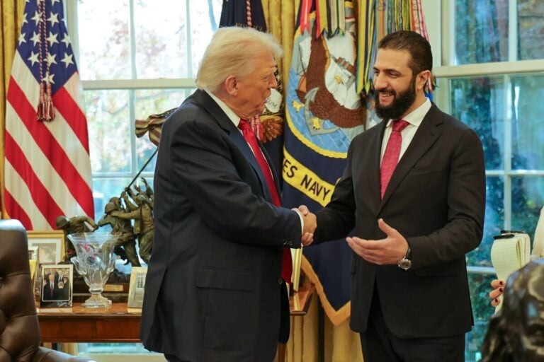 Trump praises Syria’s leadership, says it is doing ‘good job’