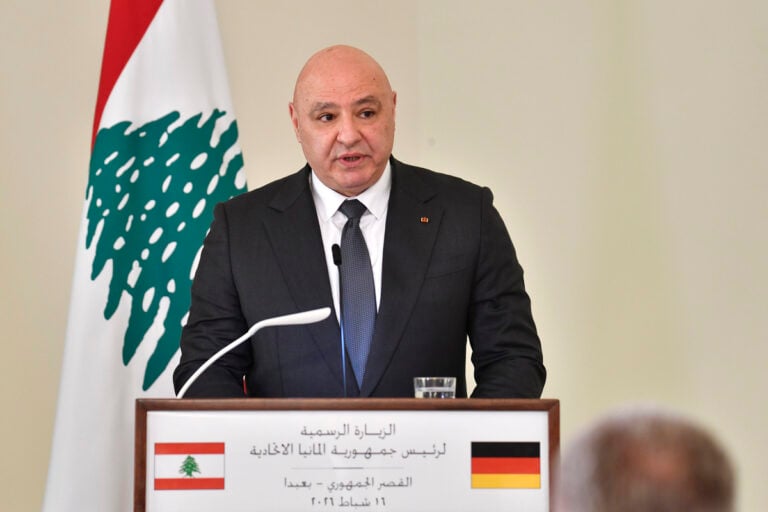 No military solution will provide security: Lebanese president tells Israel