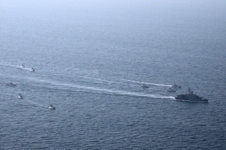 Iran says navy fired warning shots toward US destroyers in Sea of Oman
